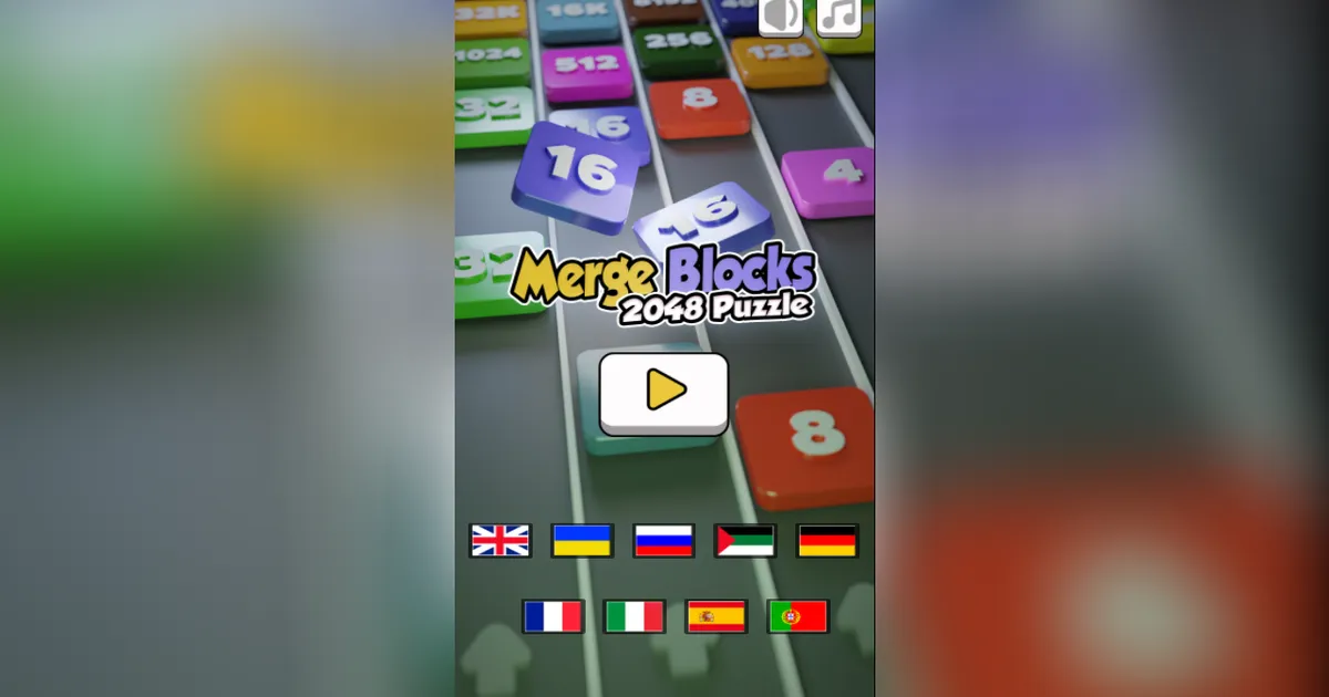 Merge Blocks 2048 Puzzle