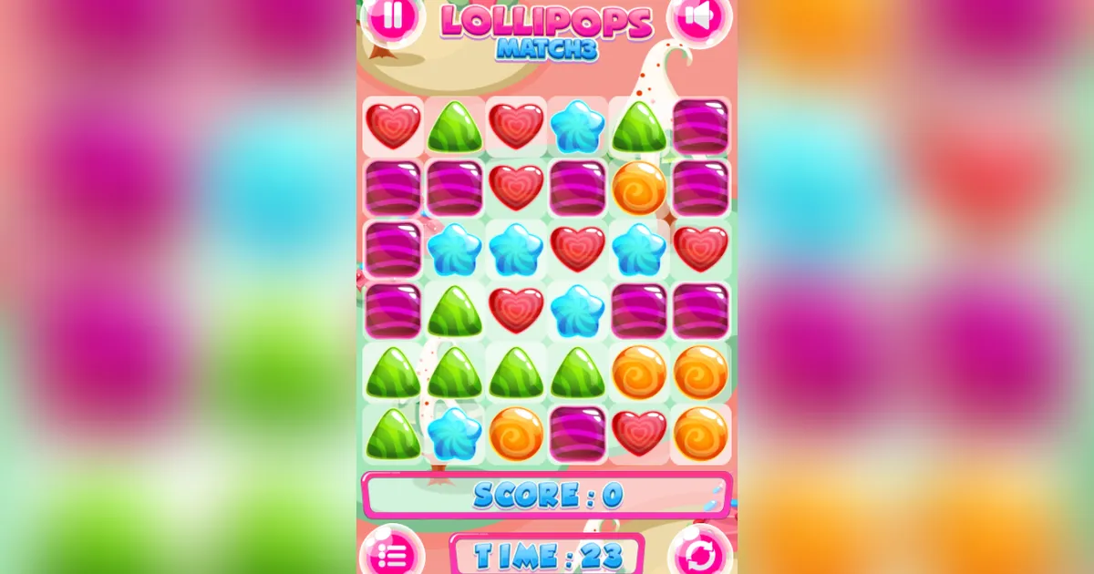 Lollipops Match 3