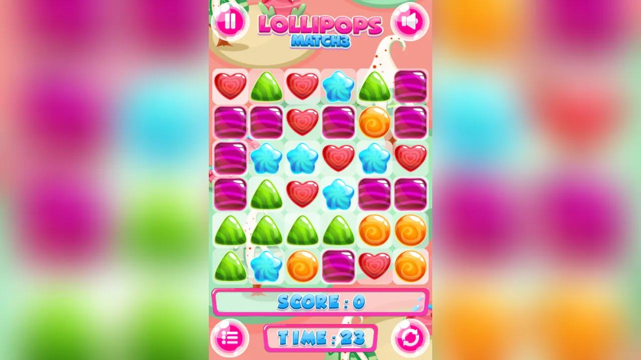 Lollipops Match 3