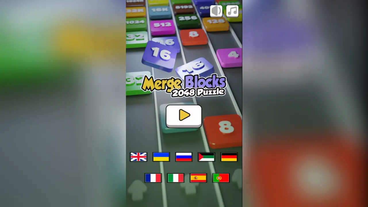 Merge Blocks 2048 Puzzle